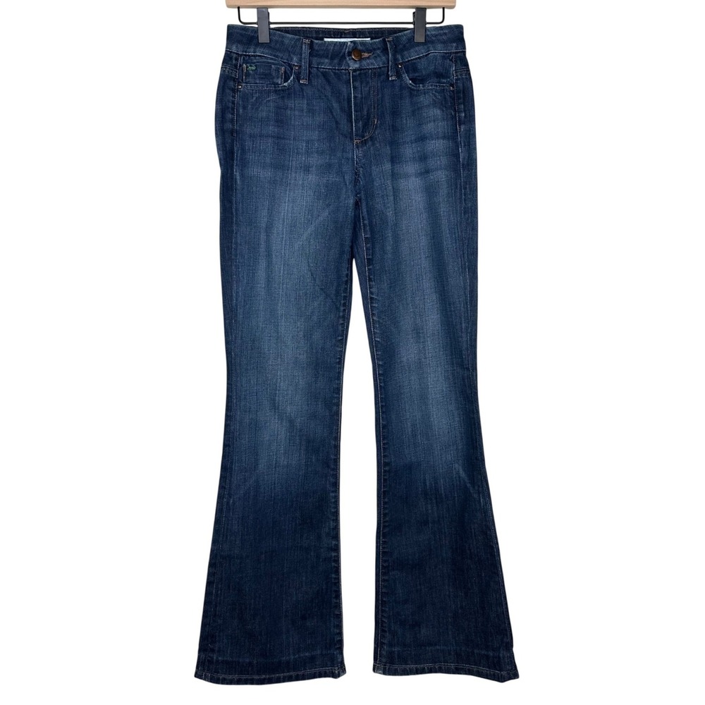 Joes Jeans Muse Flare Leg Preston Wash Dark Indigo Denim Size 26 DTPS5790